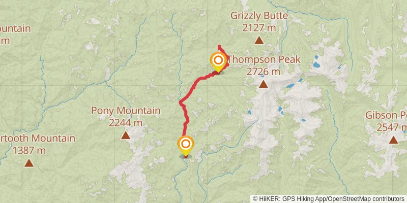 Bob's Farm Trail stage 3 Map