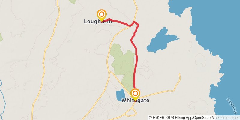 East Clare Way spur 3 Map