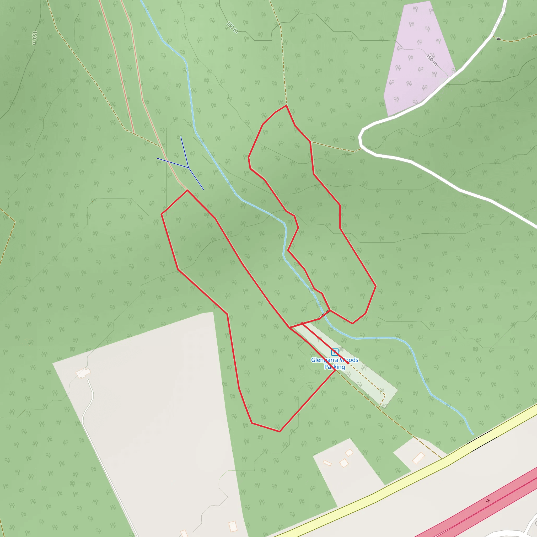Glengarra - Loop Walk mobile static map