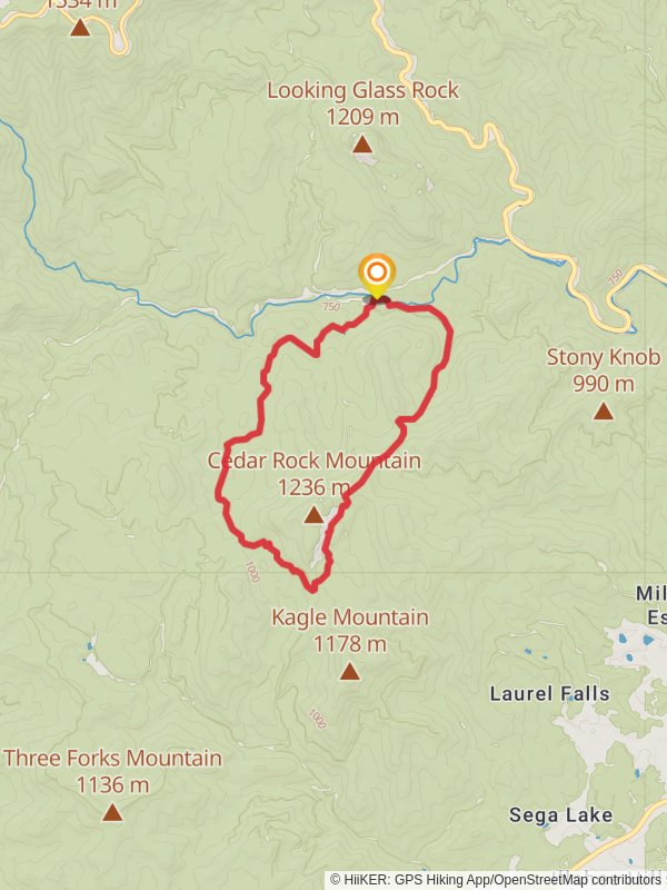 Cat Gap - Butter Gap - Art Loeb Loop Trail