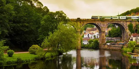 An image depicting the trail Harrogate Ringway and its surrounding area.