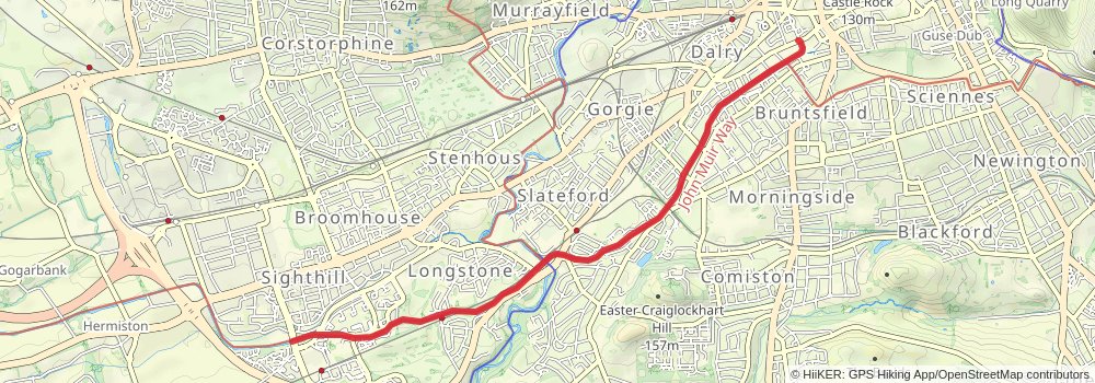 Union Canal Walk stage 3 Map