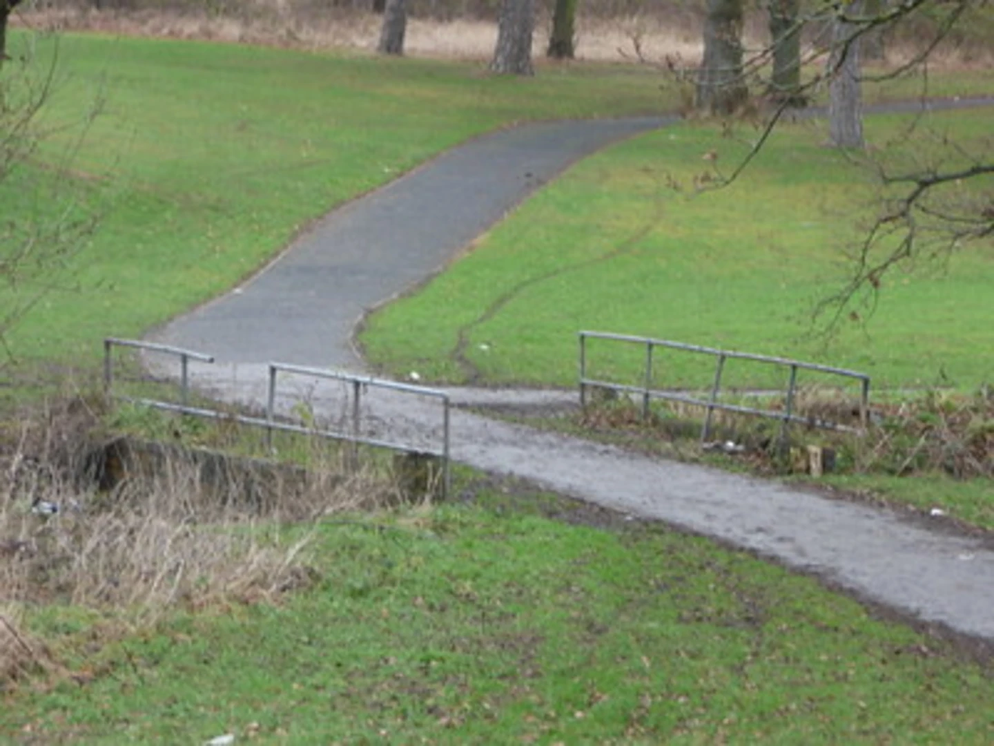 An image depicting the trail Fox Hollies Park Walk and its surrounding area.