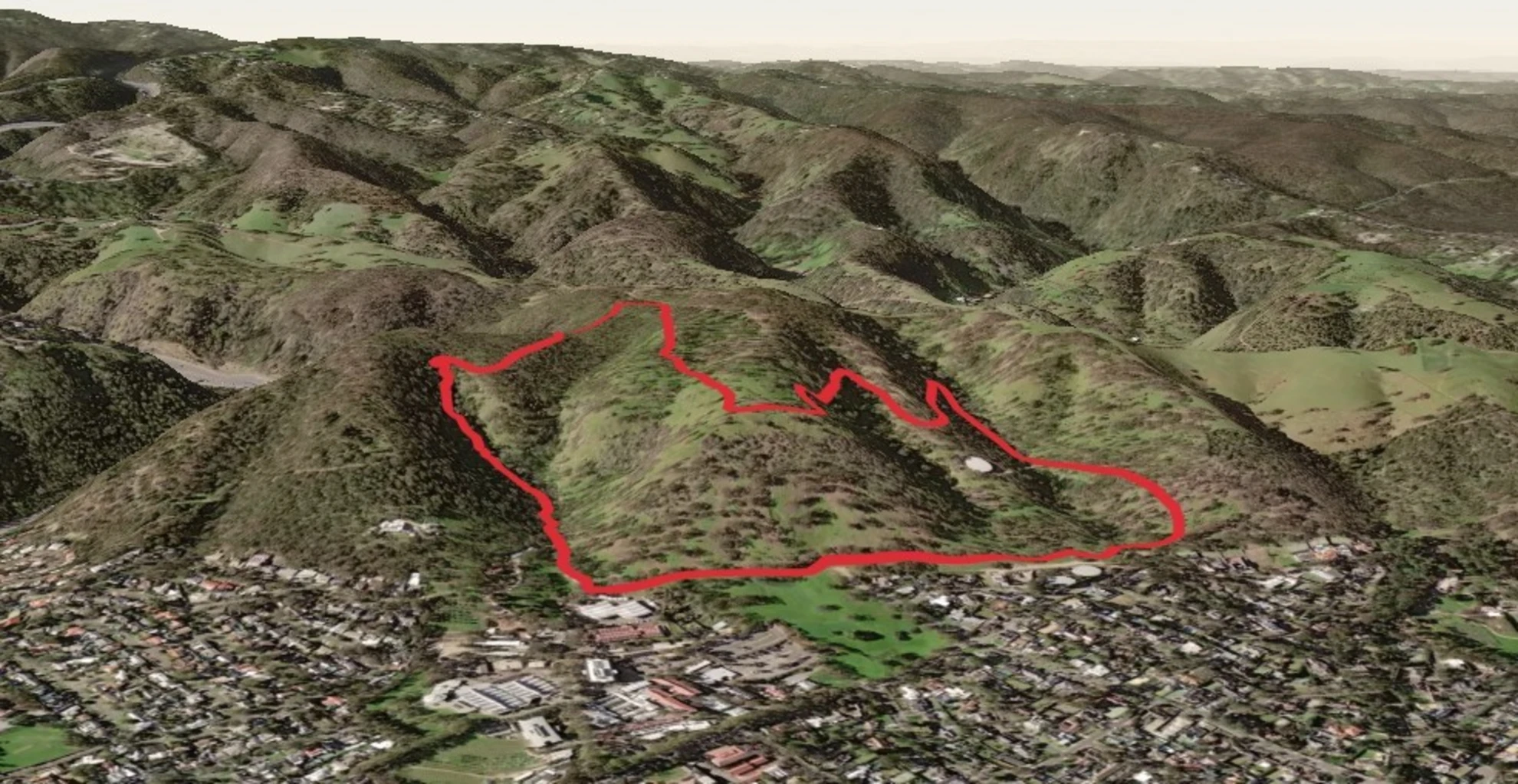 An image depicting the trail Waite Conservation Reserve Loop Walking Trail and its surrounding area.