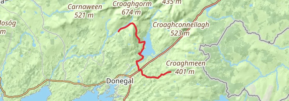 International Appalachian Trail stage 6 Map