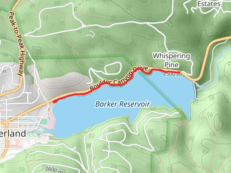 Barker Reservoir Trail