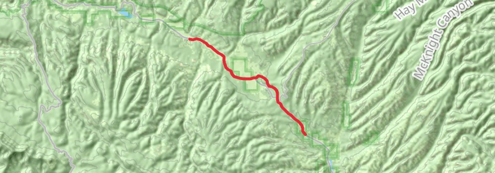 American Perimeter Trail - Southwest Primary stage 59 Map