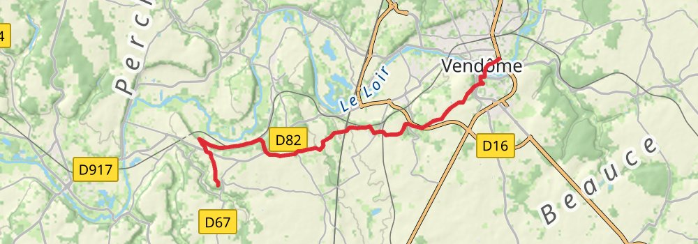 GR 655 Via Turonensis stage 33 Map