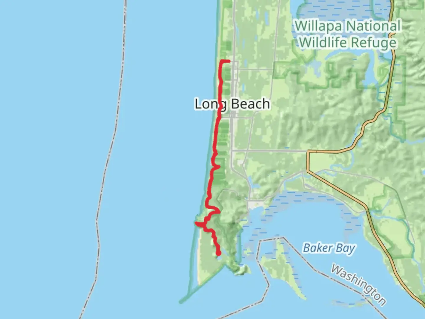 An image depicting the trail Discovery Trail and its surrounding area.