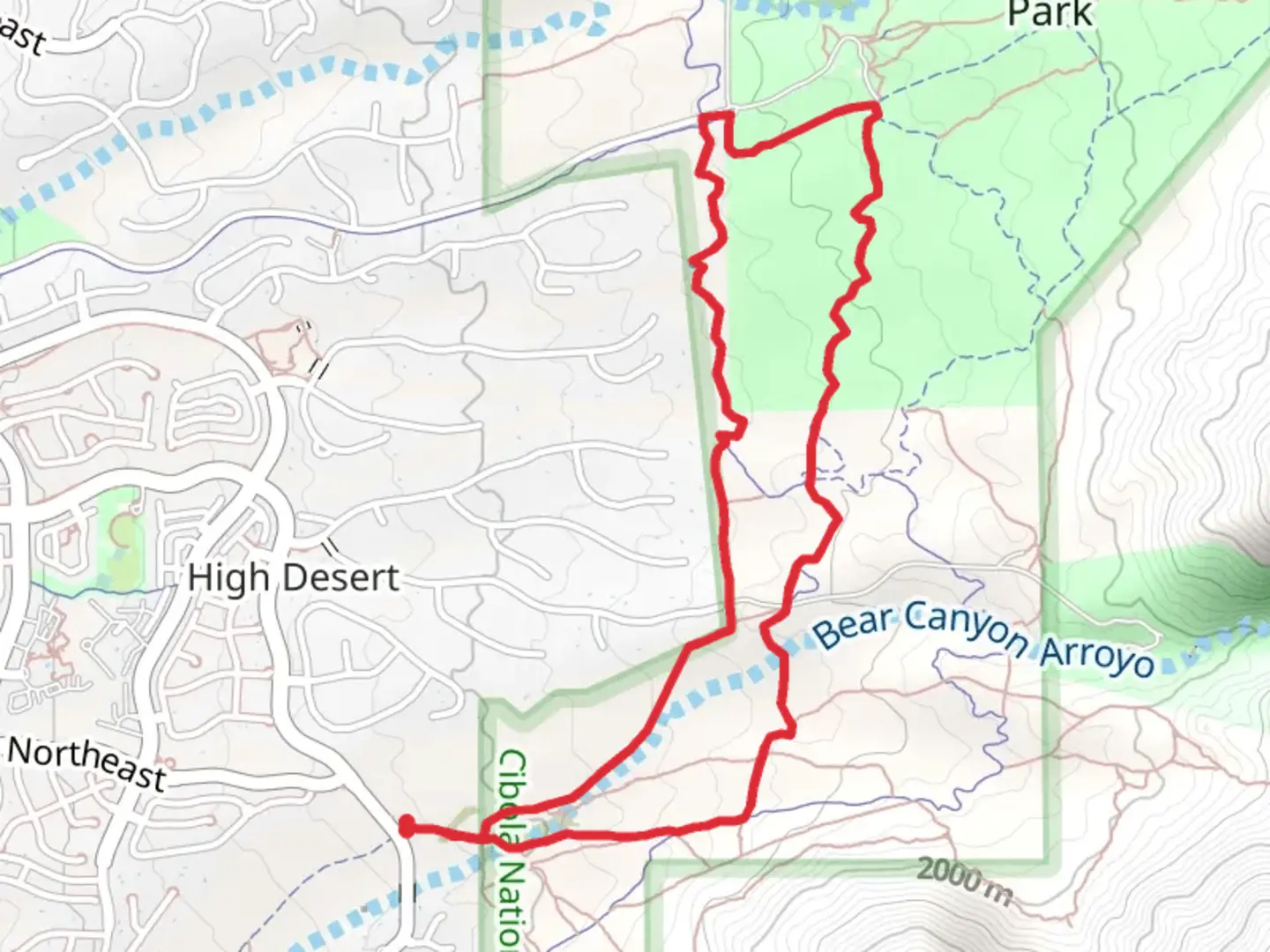 An image depicting the trail Michael Emery Trail and Foothills Loop Trail and its surrounding area.