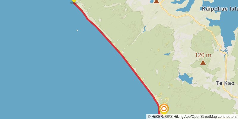 Far North Trail stage 8 Map