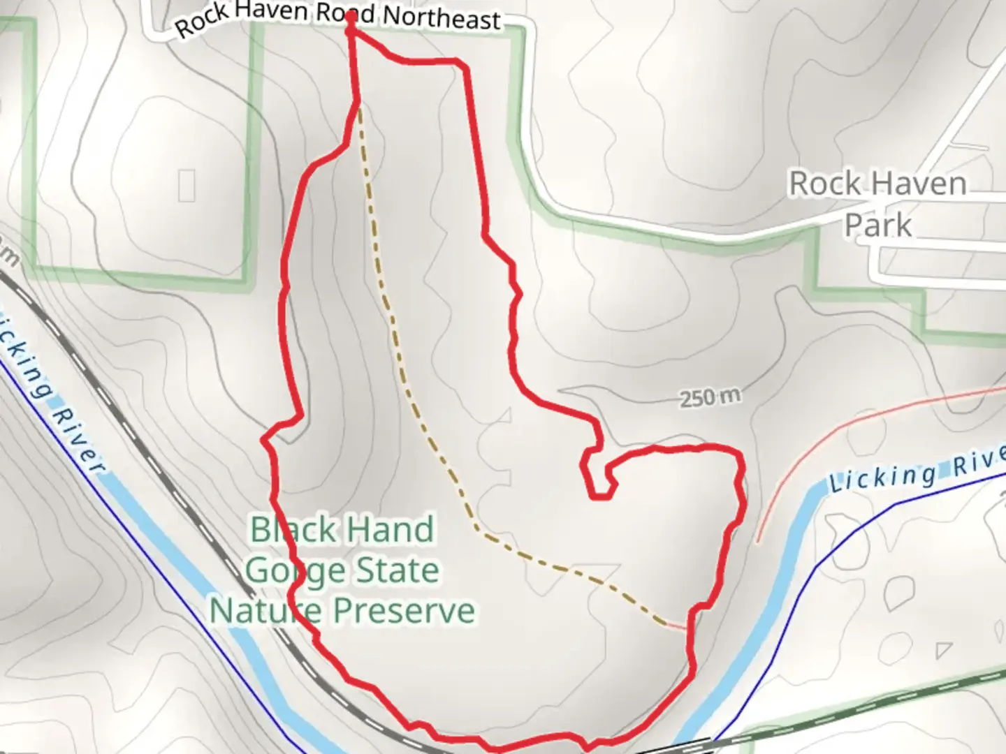 An image depicting the trail Marie Hickey Loop Trail and its surrounding area.