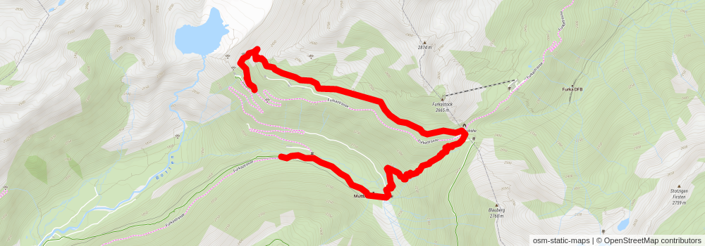 Vier-Quellen-Weg stage 6 Map