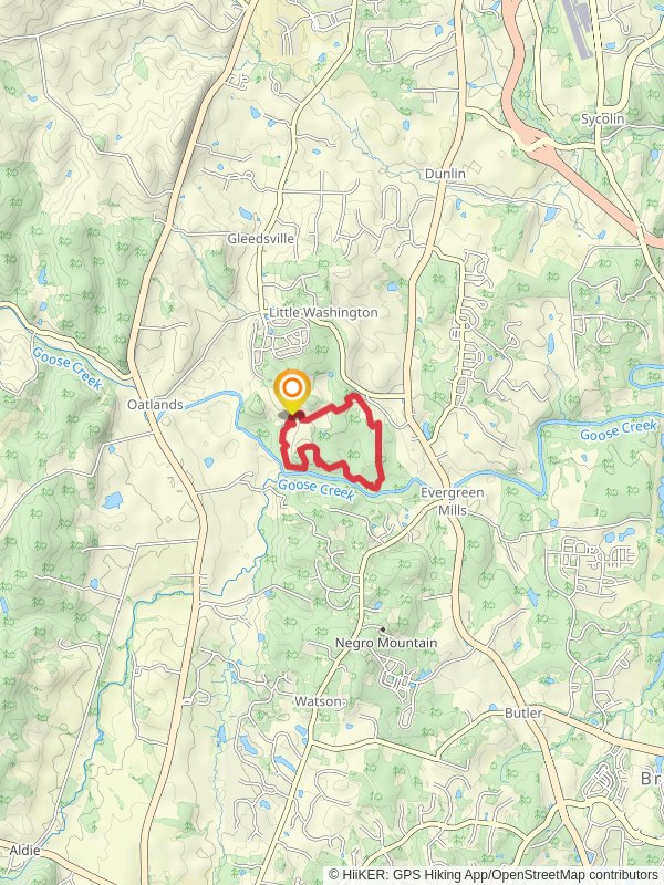 Cathedral, Old Log and Jake Loop Trail