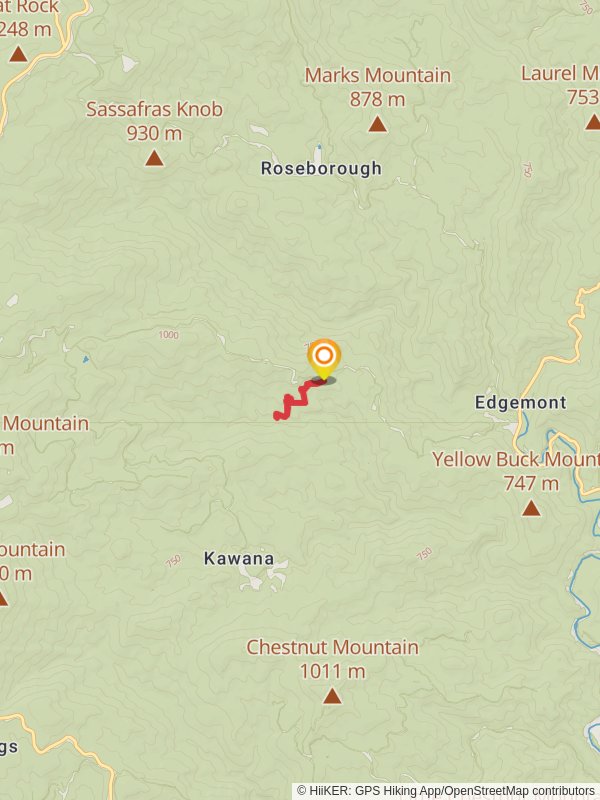 North Harper Shortcut Trail mobile static map
