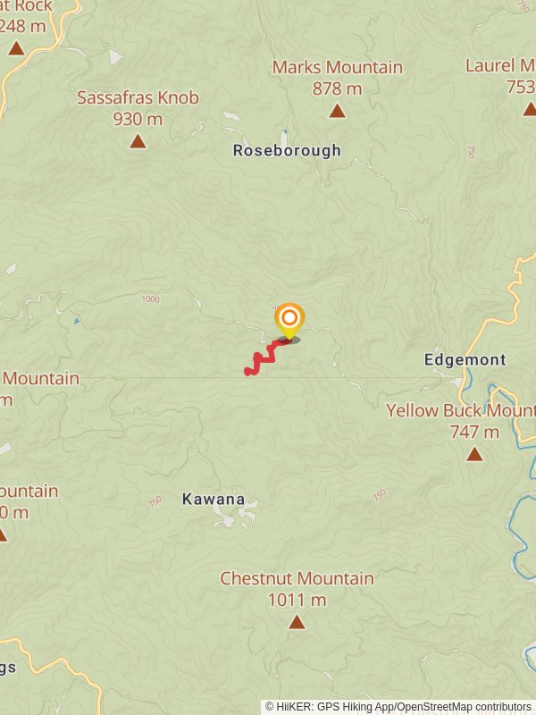 North Harper Shortcut Trail mobile static map