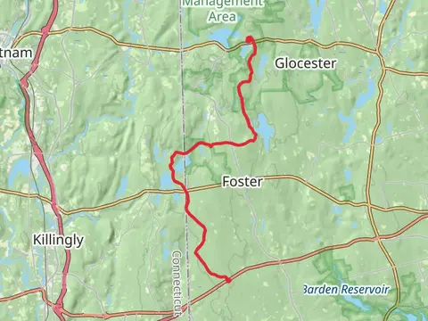 North South Trail from Grand Army Highway