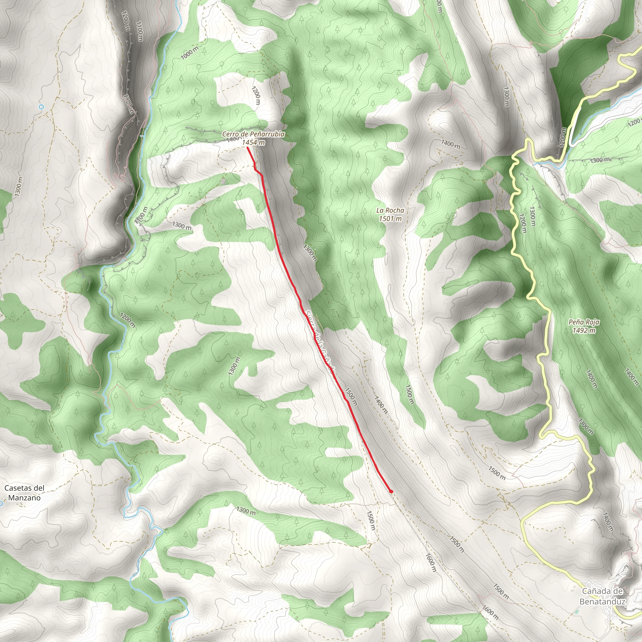 GR 8 - Peñarrubia PR TE 085b mobile static map