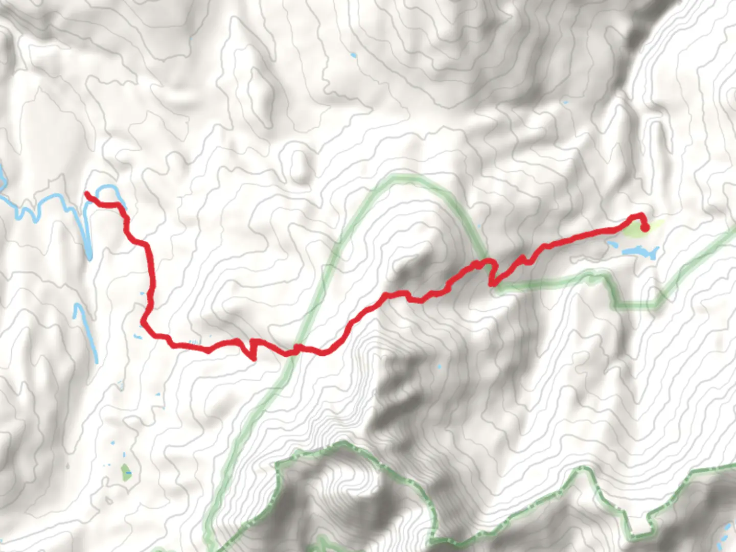 An image depicting the trail Lone Cone Trail and its surrounding area.