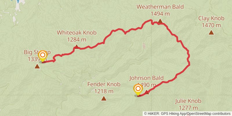 Rim Trail stage 2 Map