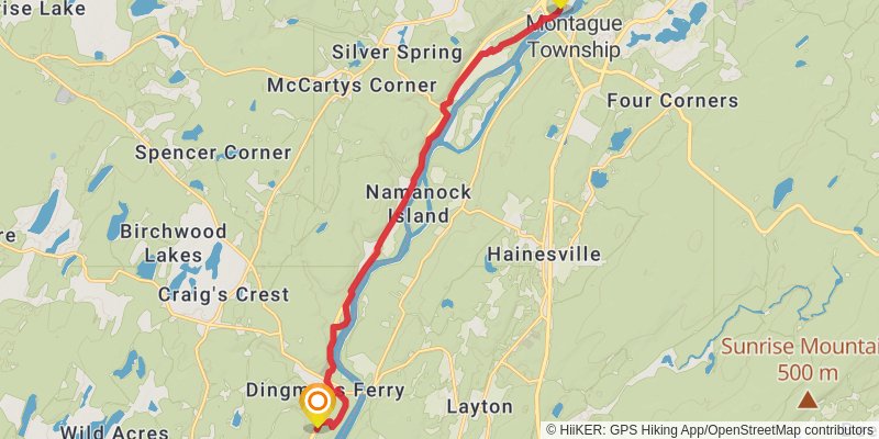 McDade Recreational Trail stage 3 Map