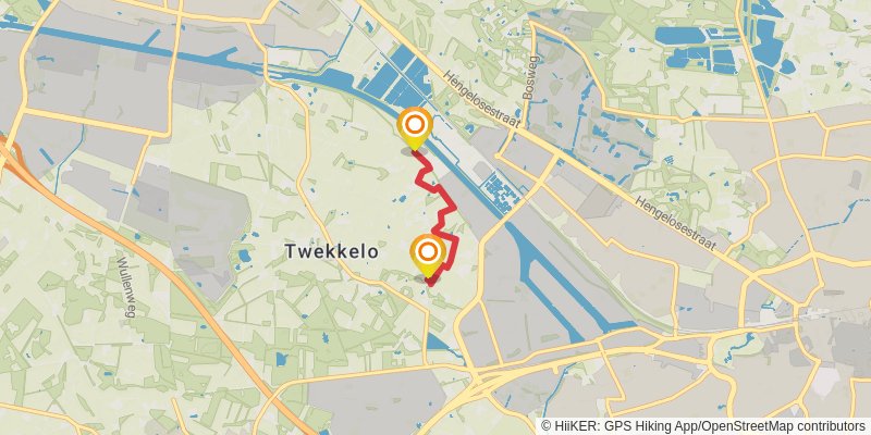 Overijssels Havezatenpad alt 2 Map