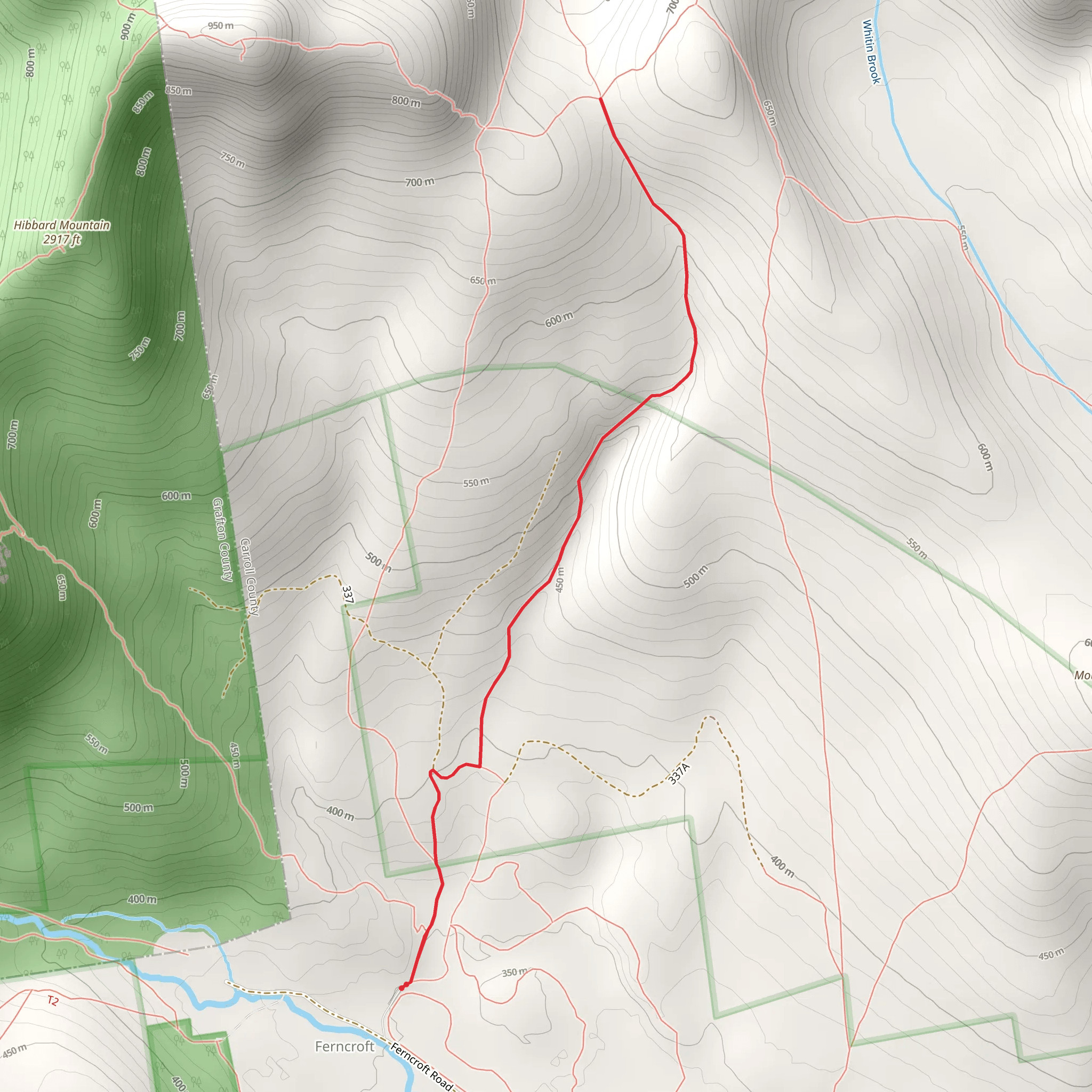 Kelley Trail mobile static map