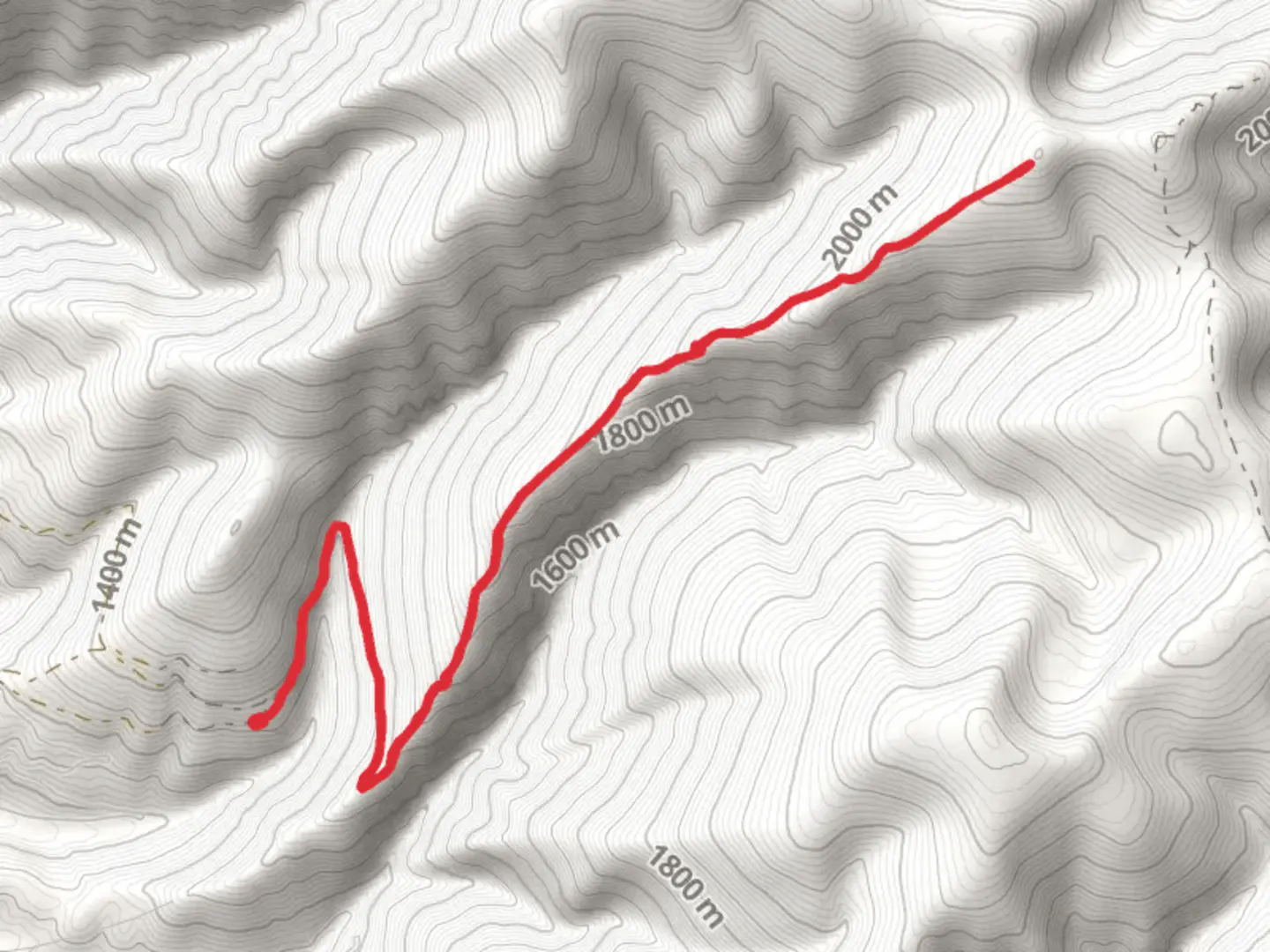 An image depicting the trail Printers Creek Trail and its surrounding area.