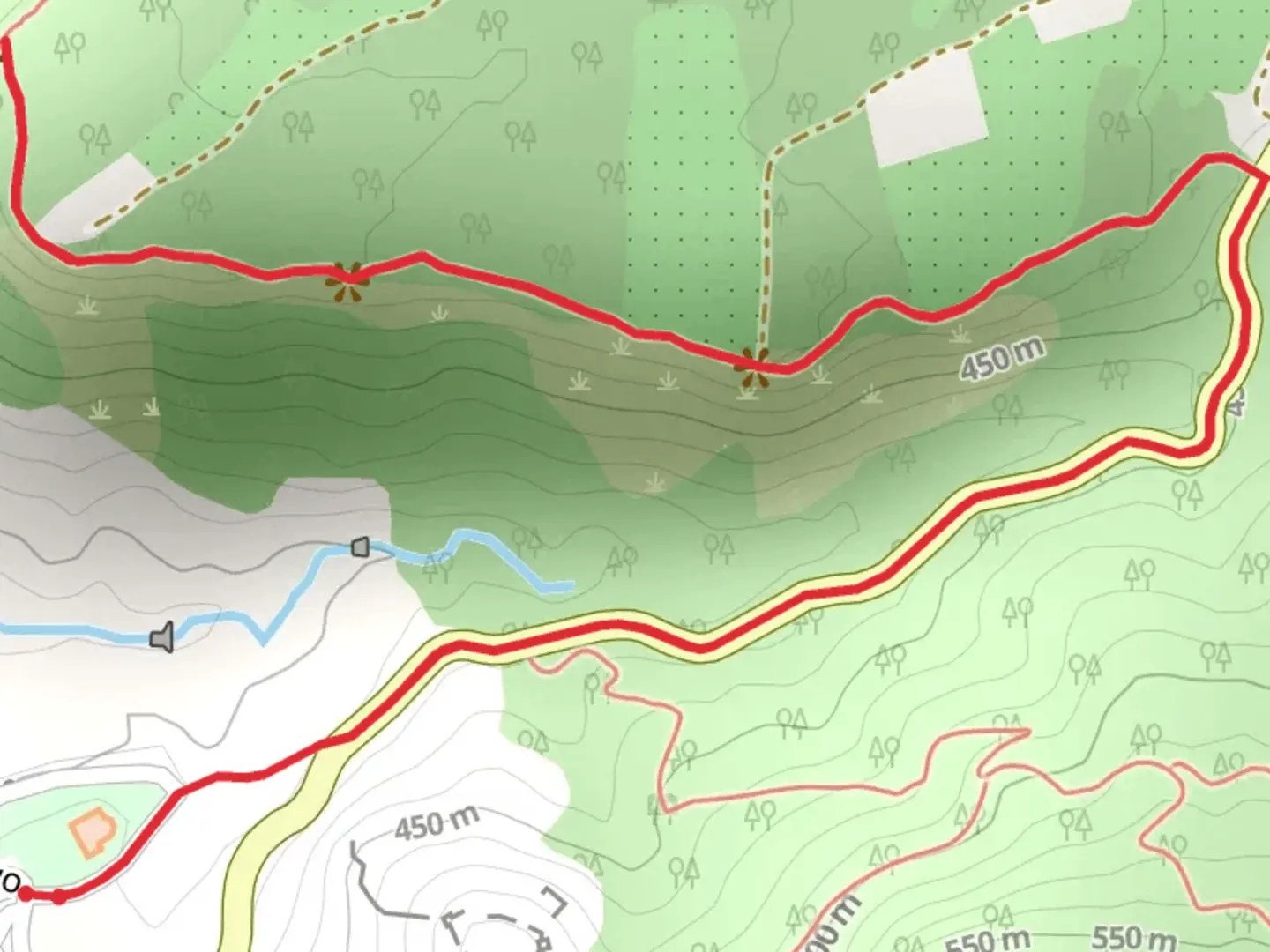 An image depicting the trail Sheet - Viewpoint of the Cross SL MU 6 and its surrounding area.