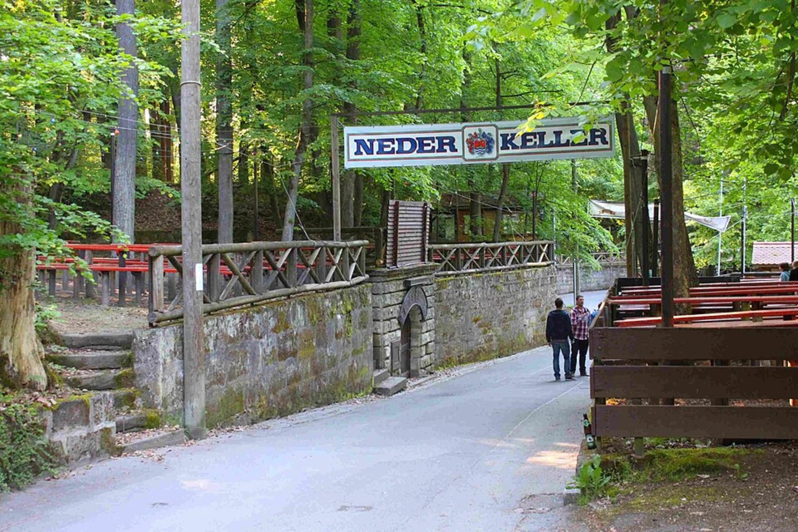 An image depicting the trail Forchheimer Weg Loop and its surrounding area.