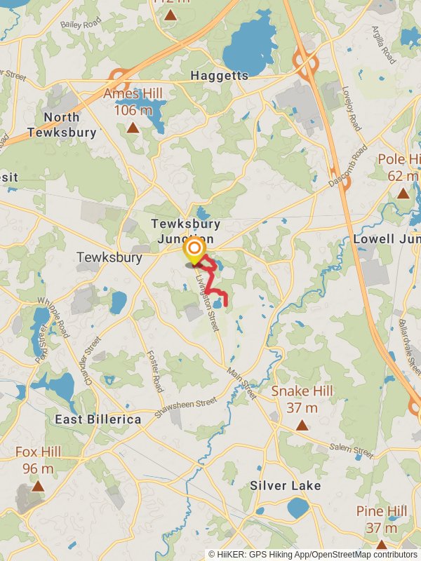 Strong Water Brook from Greenhouse road