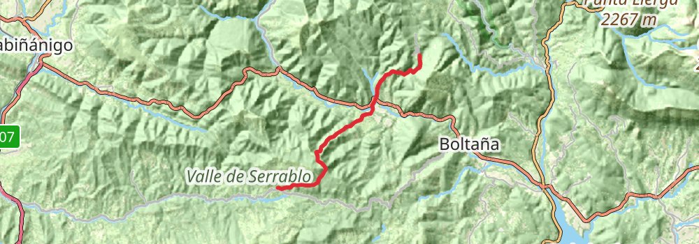 GR 268 Sendero de San Urbez stage 2 Map