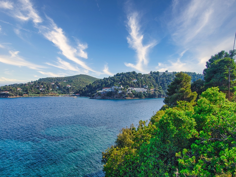 An image depicting the trail Kalamaki Loop Trail and its surrounding area.