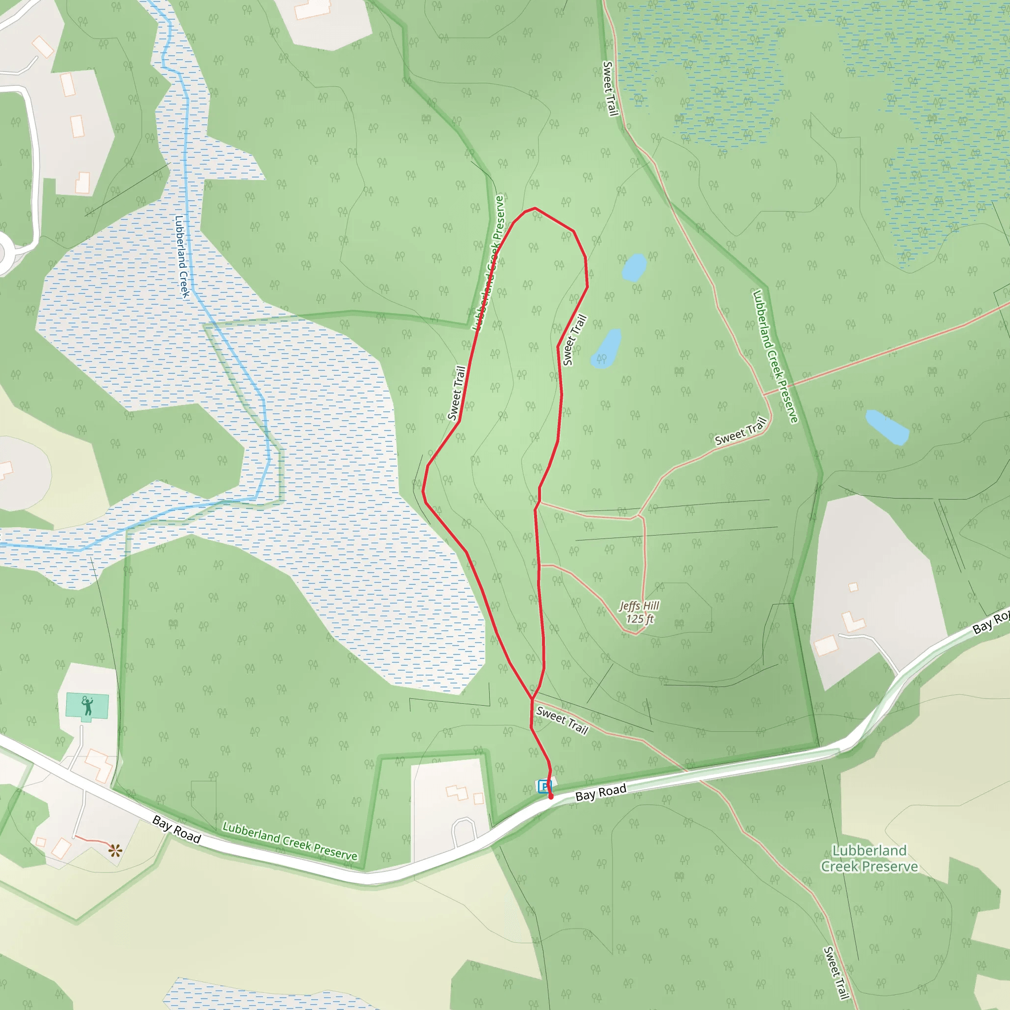 Sweet Trail Loop mobile static map