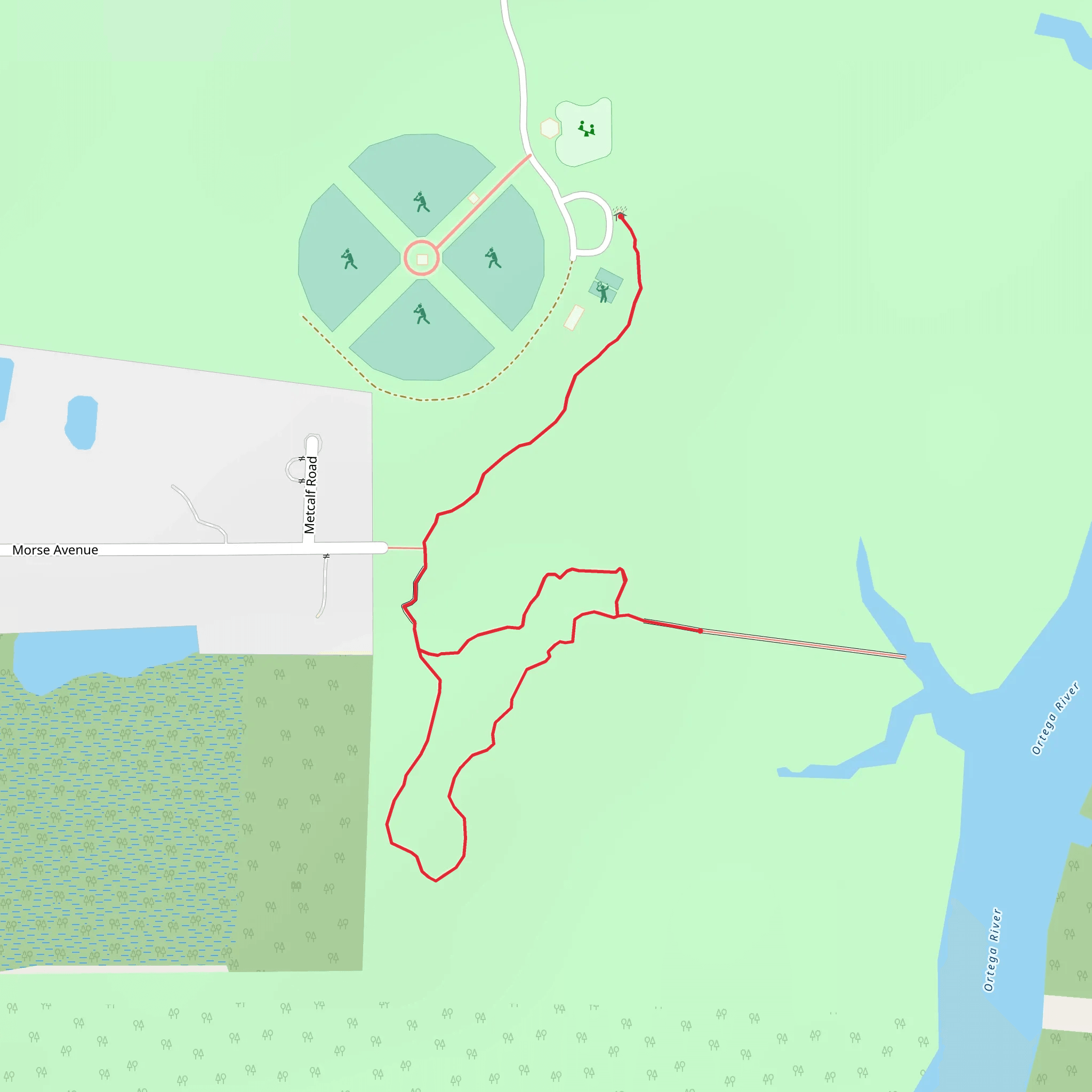 L C Ringhaver Park Loop mobile static map
