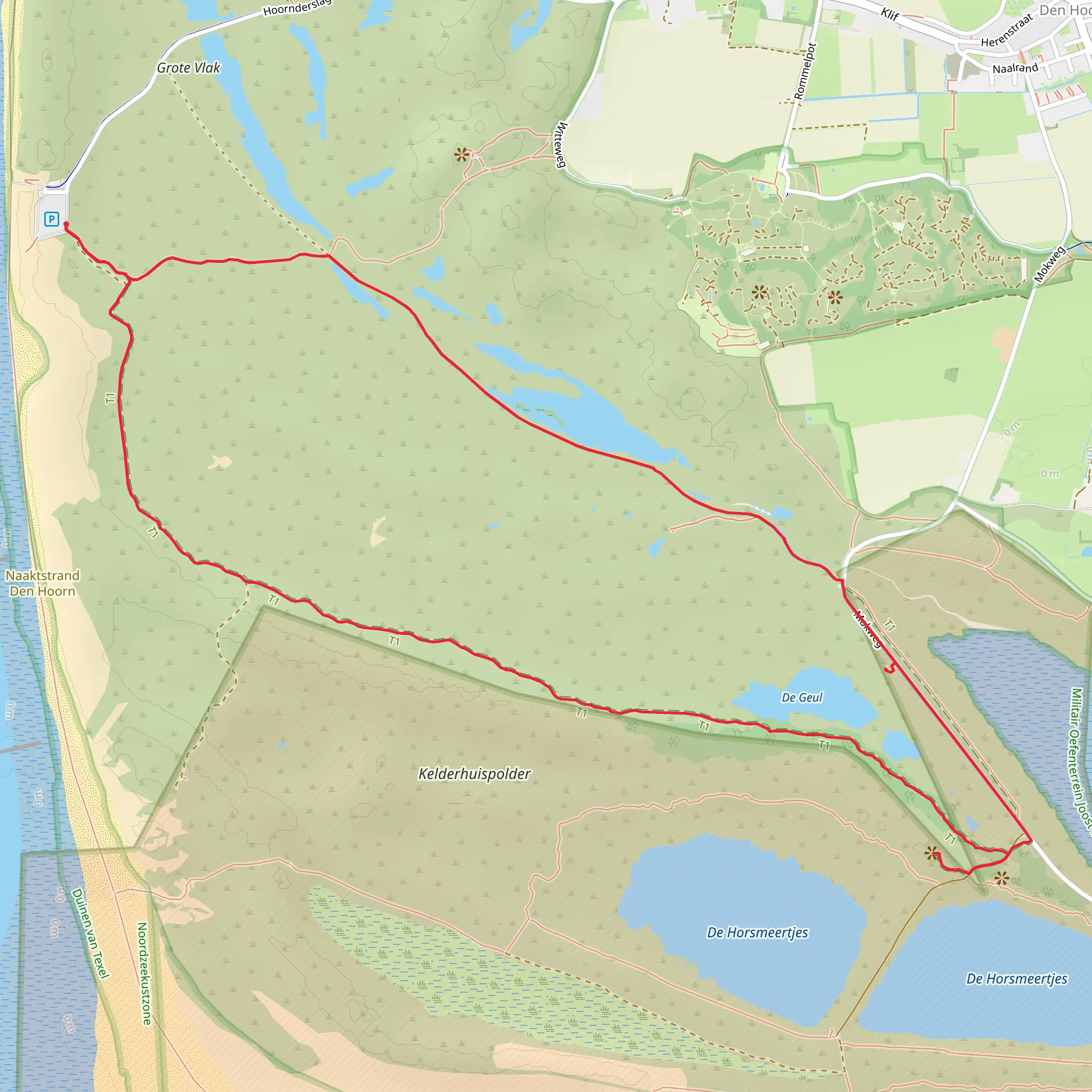 Pomplevlak and De Guel Loop mobile static map