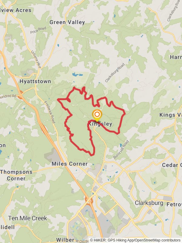 Stoneybrook Trail, Western Piedmont Trail and Kingsley Trail Loop