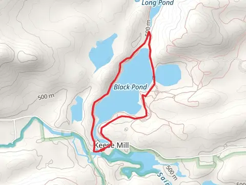 Black Pond Loop from Keese Mill