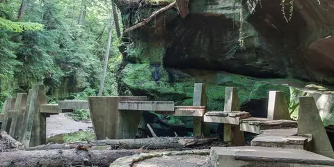 An image depicting the trail North Country Trail - Ohio and its surrounding area.