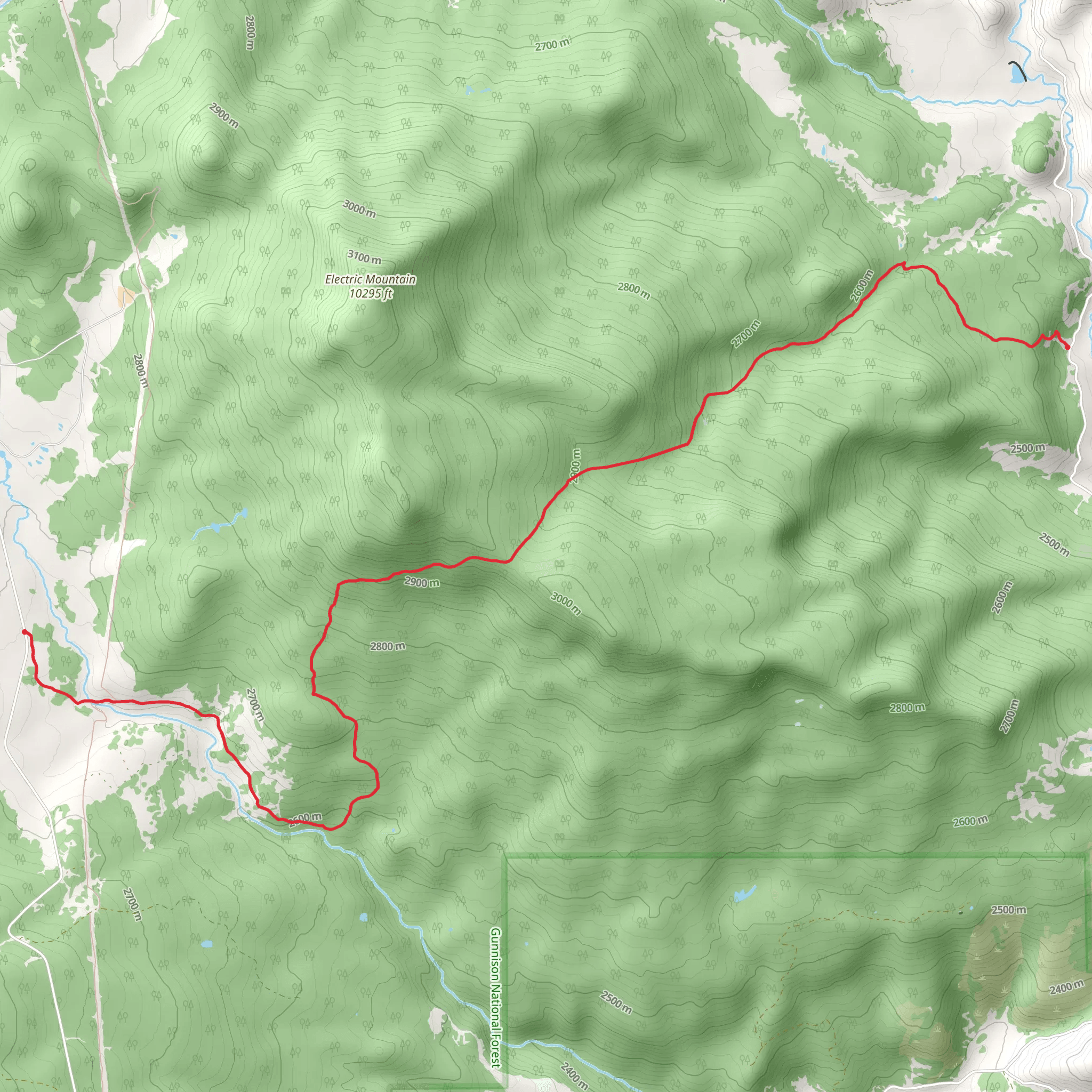 Terror Trail mobile static map
