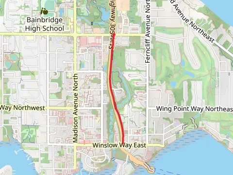 Sound to Olympics Trail - High School Road Northeast