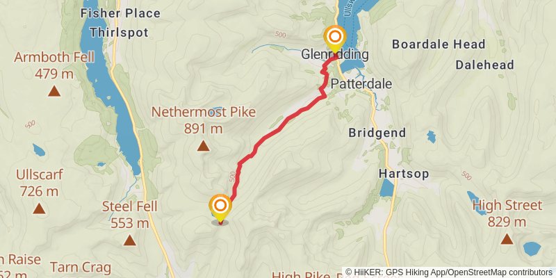 Ambleside Ale Trail stage 4 Map