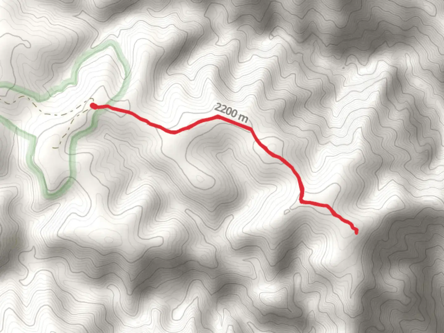 An image depicting the trail Big Canyon Ridge Walk and its surrounding area.