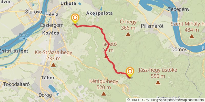 Sultans Trail stage 15 Map