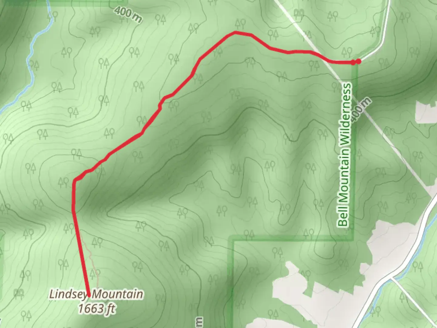 An image depicting the trail Lindsey Mountain Walk and its surrounding area.