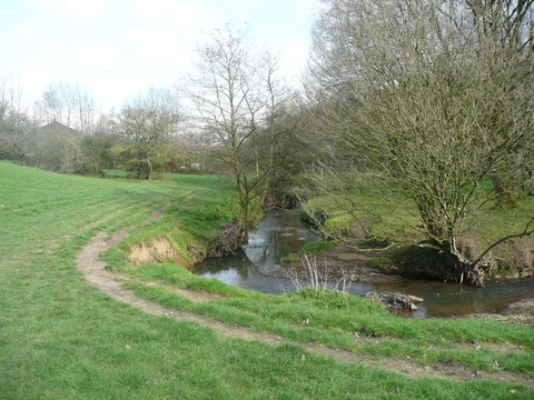An image depicting the trail Bankhouse Bottom, Hill Green and Pudsey Beck Loop and its surrounding area.