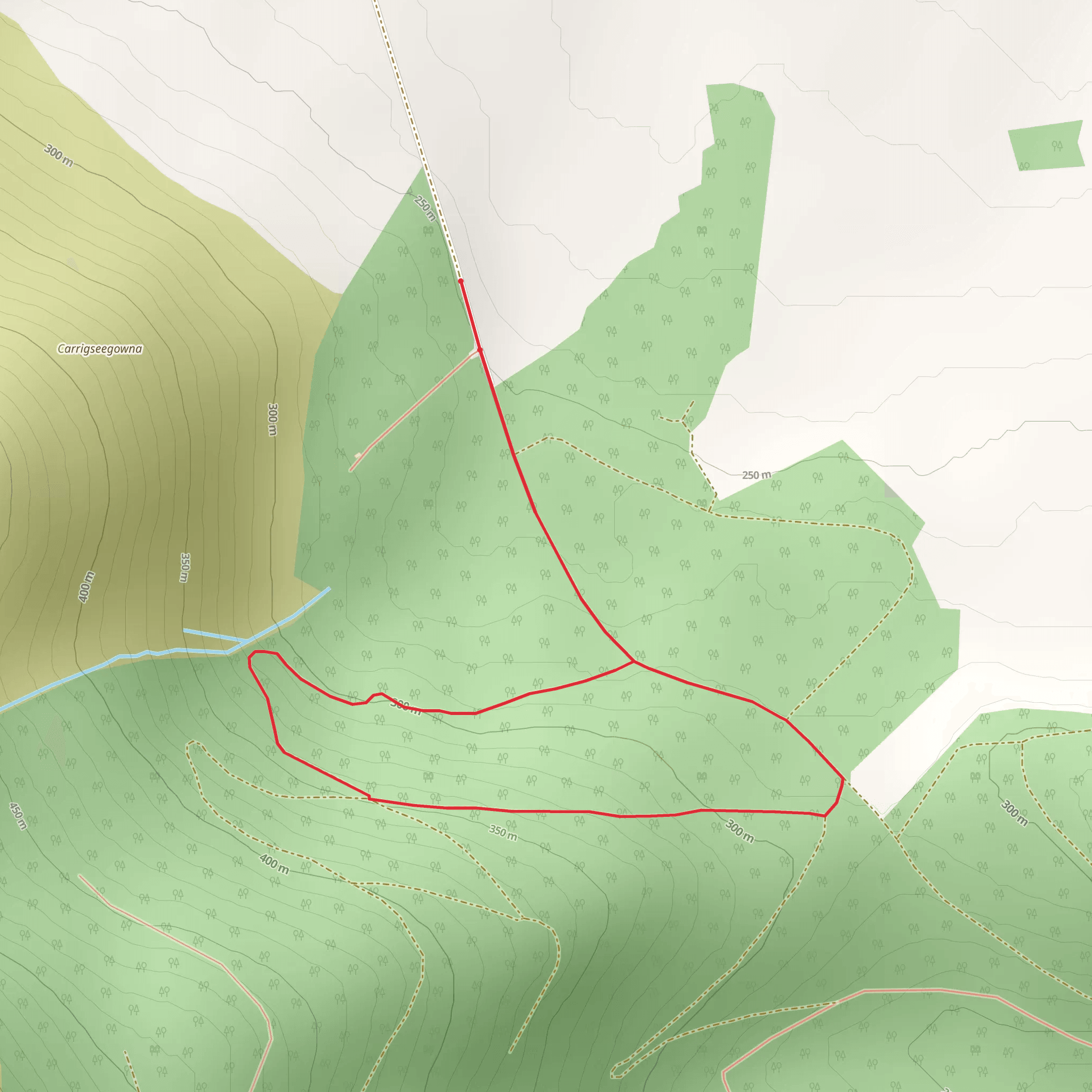 Rath Beag Loop mobile static map