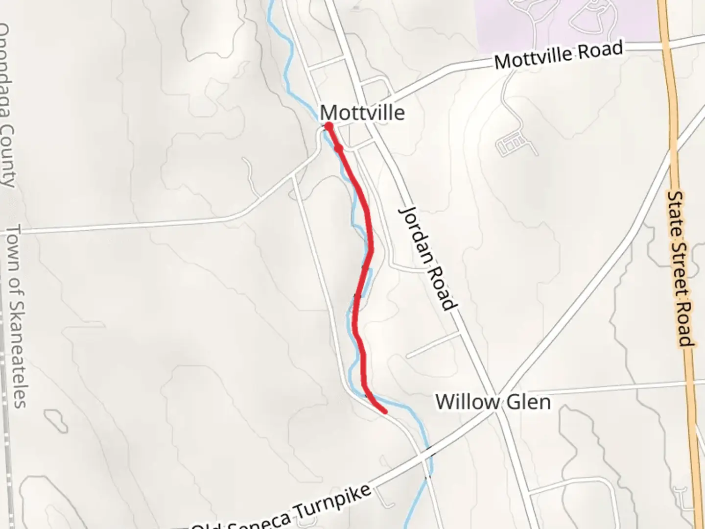 An image depicting the trail Charlie Major Nature Trail and its surrounding area.