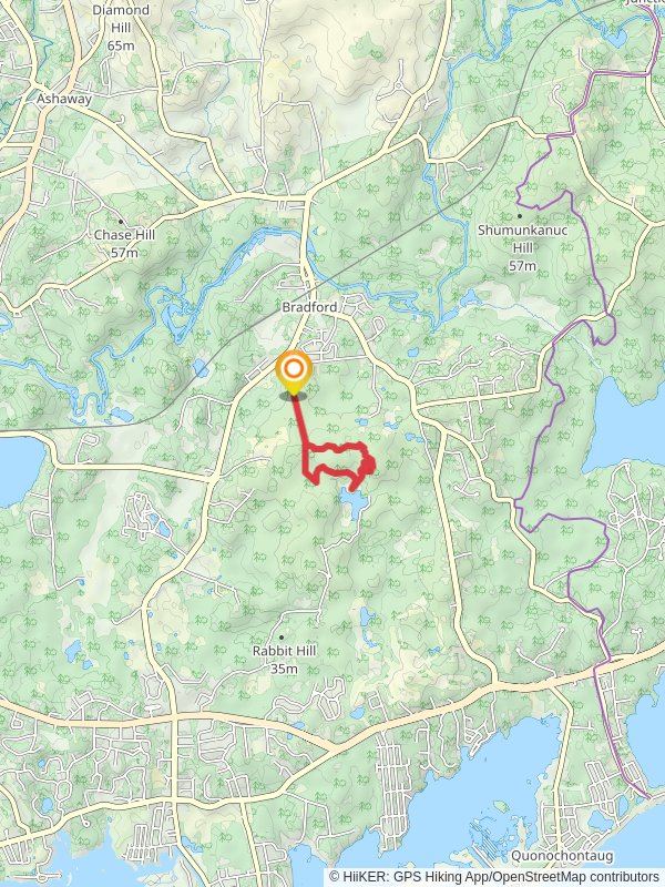 Woody Hill Road, Pour Judgement and North Main Street Loop