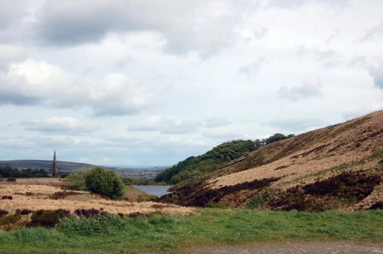 An image depicting the trail Belmont Loop via Winter Hill and its surrounding area.